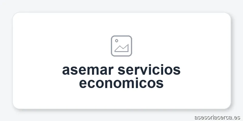asemar servicios economicos