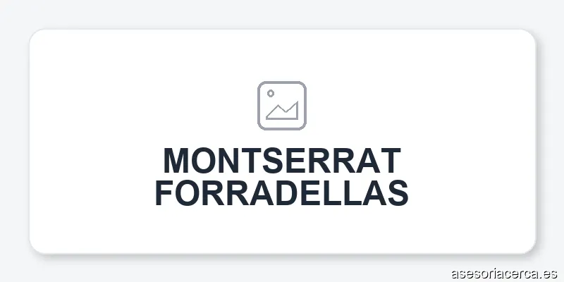 MONTSERRAT FORRADELLAS