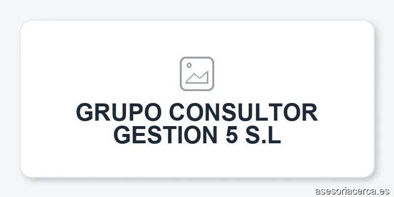 GRUPO CONSULTOR GESTION 5 S.L