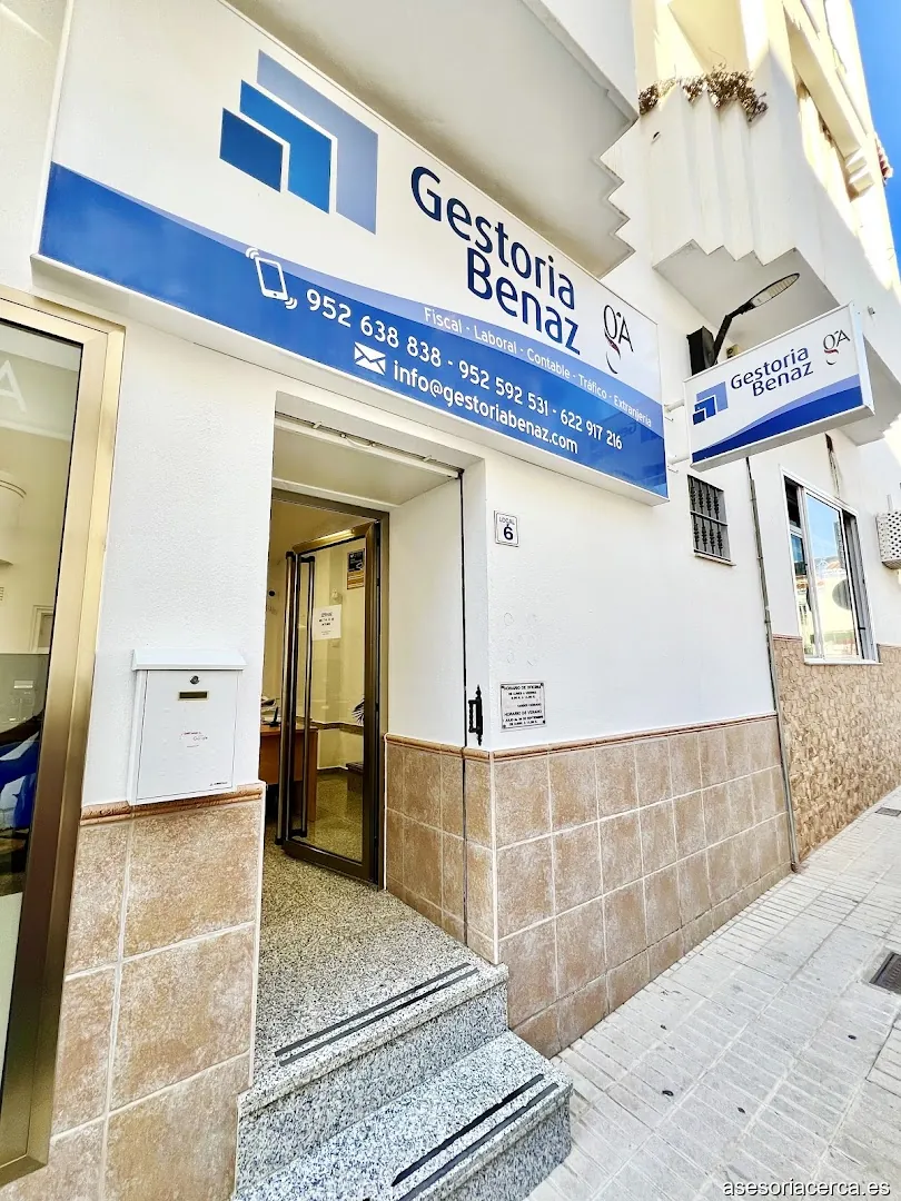 GESTORIA BENAZ. Gestor y Asesor Fiscal, Laboral y Contable. Extranjeria, Trafico, Empresas.