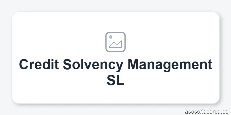 Credit Solvency Management SL – foto 1
