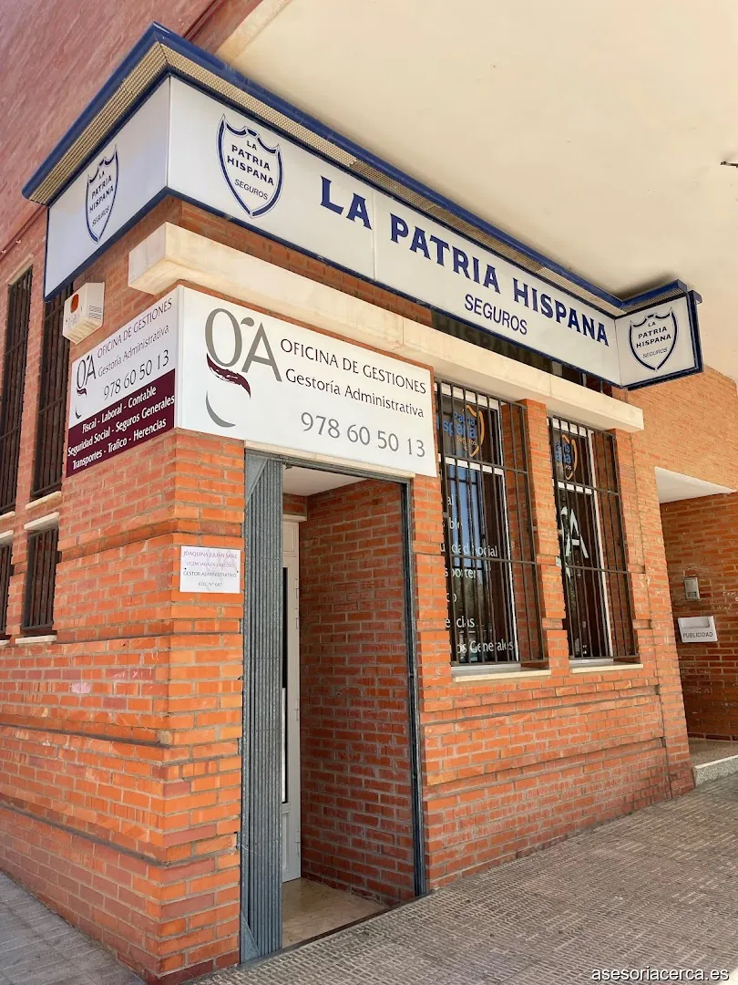 Oficina de Gestiones Joaquina Julian Sanz