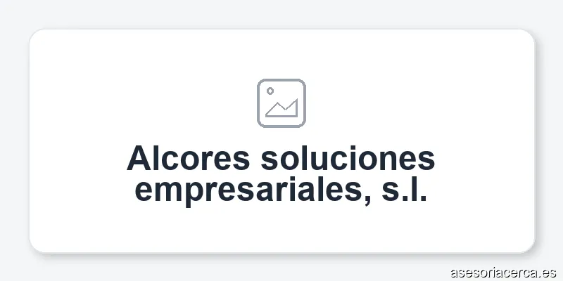 Alcores soluciones empresariales, s.l.
