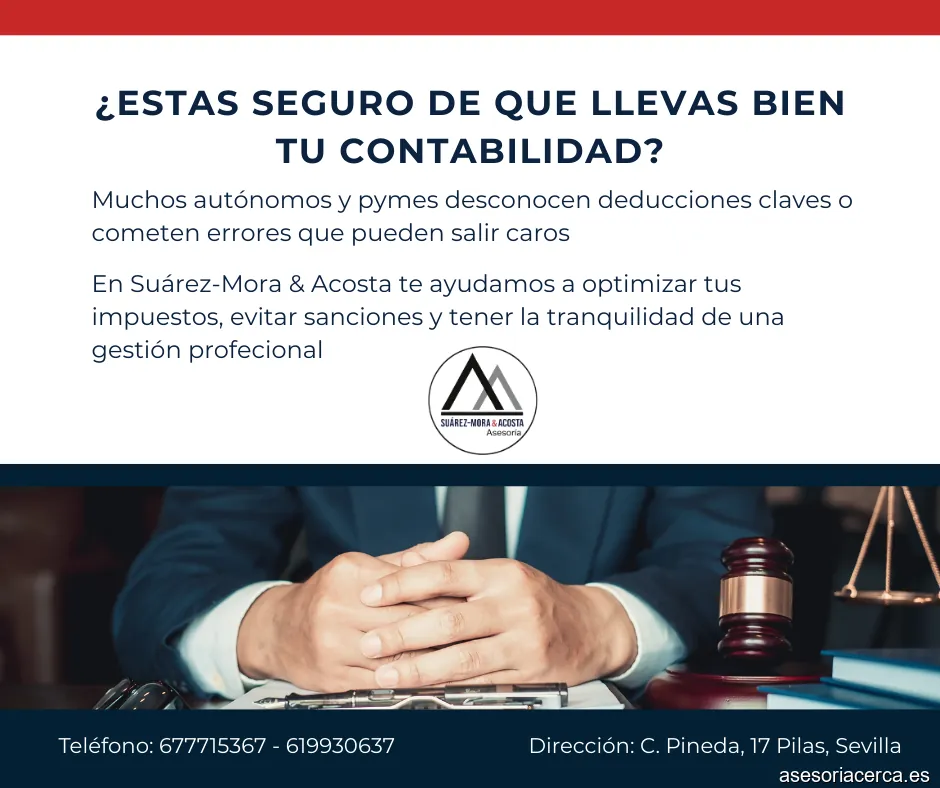 SUAREZ-MORA&ACOSTA I Asesoria Fiscal, Laboral y Contable en Pilas (Sevilla)