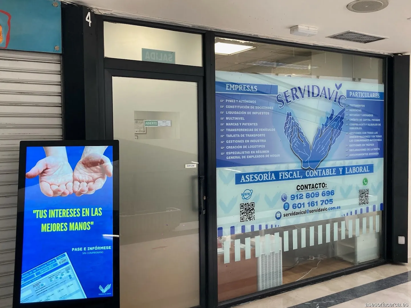 SERVIDAVIC GESTION SL